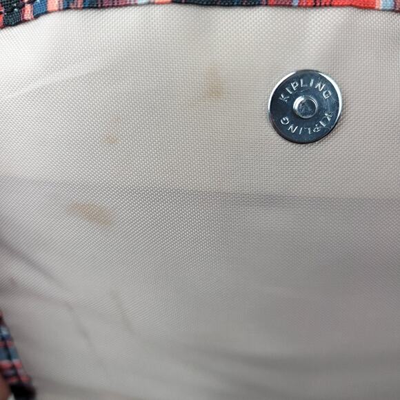 Kipling Sabian Crossbody Mini Bag Purse Lightweight Polyester Colorful AOP - Picture 8 of 10